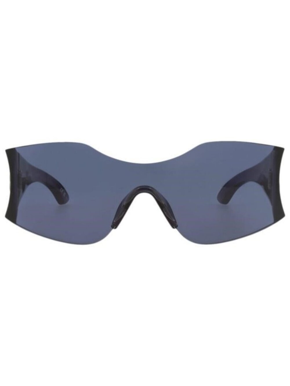 New Balenciaga Unisex Shield/Wrap Blue Blue Blue Fashion Designer Sunglasses